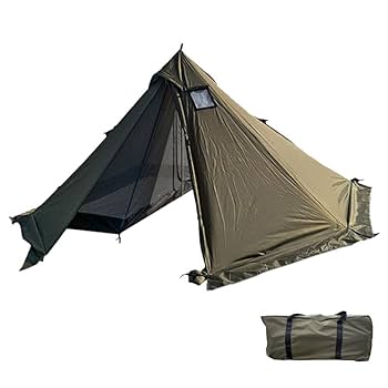 Amazon | DOGBOO 軍幕テント ワンポールテント ホットテント